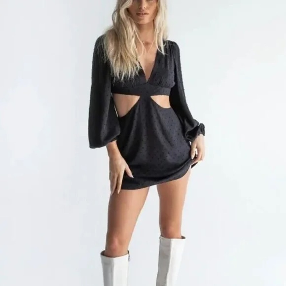 Princess Polly Jayden Mini Dress Black
